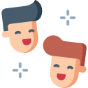 friendly personality icon